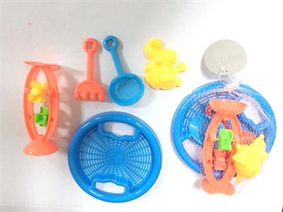 5 pieces of beach toys