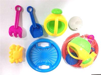 5 pieces of beach toys