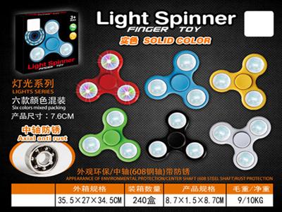 Finger top, clover belt light (spindle 608, steel shaft)