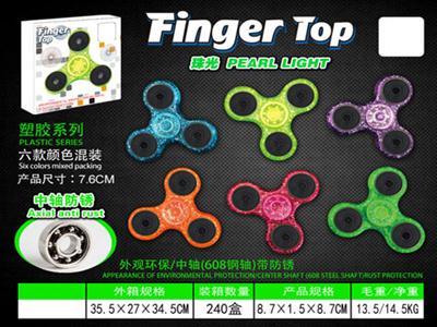 Finger top, trefoil (spindle 608, steel shaft)