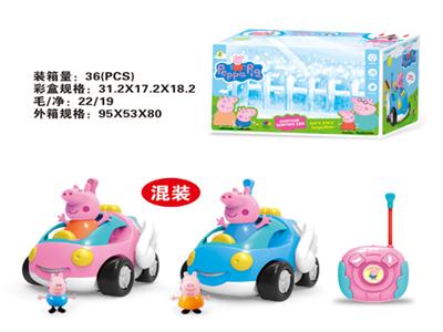 Remote controlled cartoon car