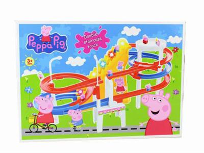 Piggy Paige double staircase track