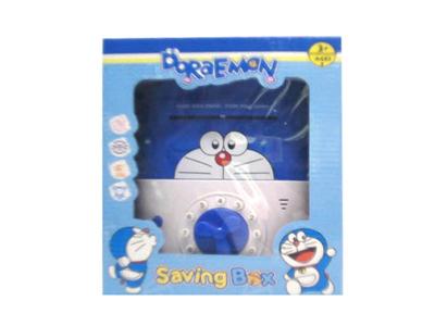 Doraemon pull rod piggy bank