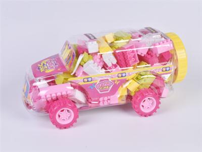 Girls series - Commander cars, puzzle blocks