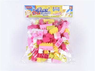 Girls series - high frequency new card head bag building blocks