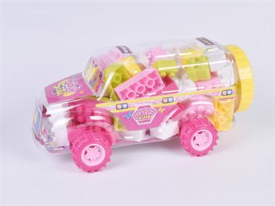 Girls series - Commander cars, puzzle blocks