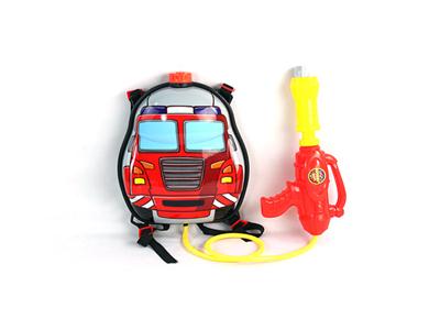 Fire engine knapsack water gun