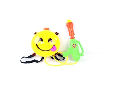 Smiling face knapsack water gun