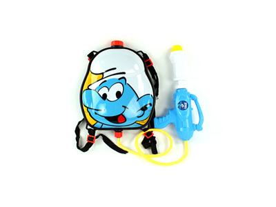 The Smurfs backpack squirt gun