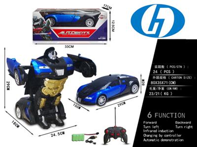 With USB 1:14 Bugatti in deformation