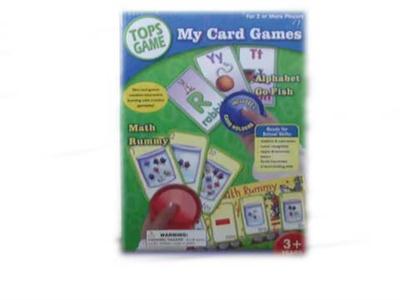 English puzzle card game