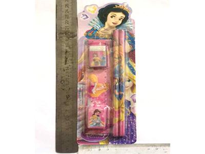 Snow White suction plate Stationery Set