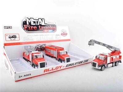 Back fire truck 3 alloy