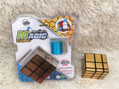 5.7cm mirror Rubik's cube, rainbow circle, Rubik's Cube