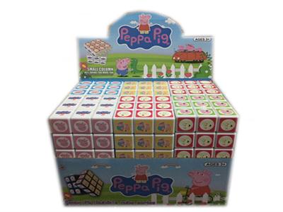 5.7cm pink pig (piggy page) Rubik's Cube