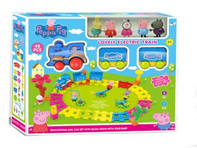 Pepe pig rail car