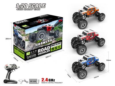 1:20, skeleton 4WD, climbing off-road vehicles