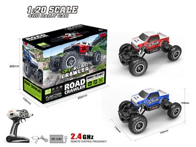 1:20, skeleton 4WD, climbing off-road vehicles