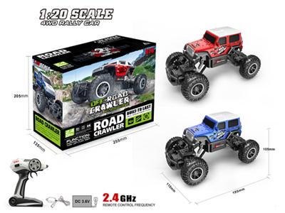 1:20, skeleton 4WD, climbing off-road vehicles