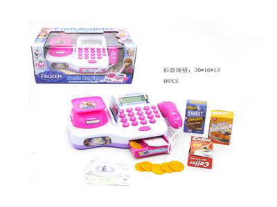 Ice and snow liquid crystal electric cash register 2AA does not contain electricity