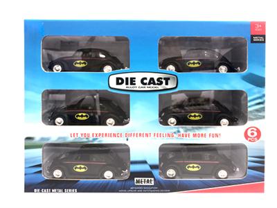 Warrior vintage car simulation vehicle Batman (6 printing alloy / box)