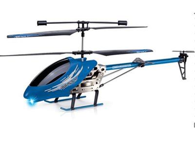 Three channel radio controlled aircraft with gyroscope -52 cm long
