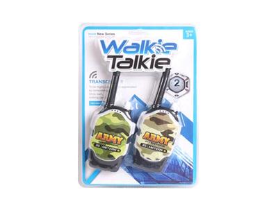 Military camouflage walkie talkie