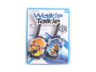 Little yellow man walkie talkie