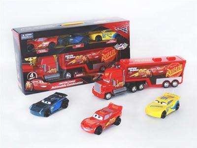 Cars 3 Lightning McQueen black storm Jackson Ramirez Mack four Cruze inertia car combination