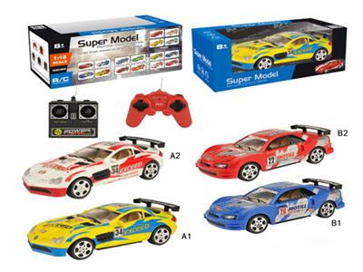 1:16 four remote control car (2 4 color)