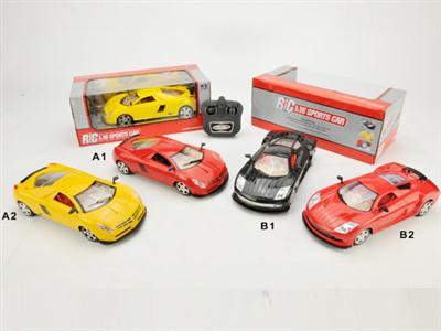 1:18 four pass remote control car (2 models, 5 