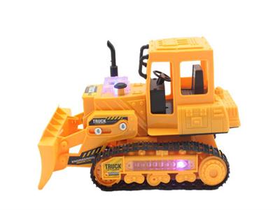 Four way remote control light bulldozer