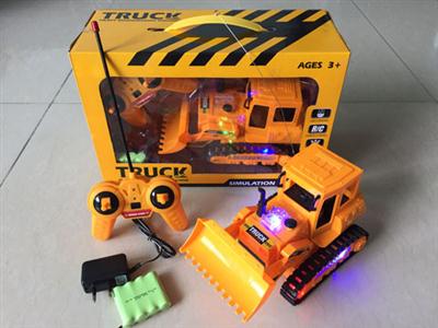 Four way remote control light bulldozer