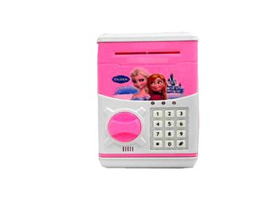 Snow and ice princess automatic coin music ATM cipher box piggy bank