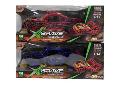 1:14 2.4G high speed 4 pass remote control car (pack electricity)