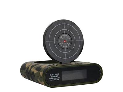 Camouflage shot alarm clock