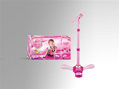 Girl karaoke machine