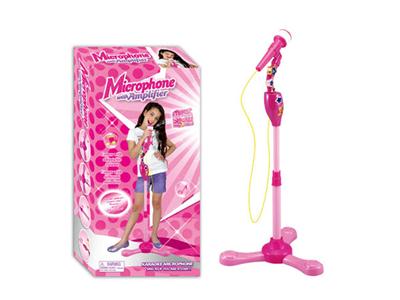 Girl karaoke machine