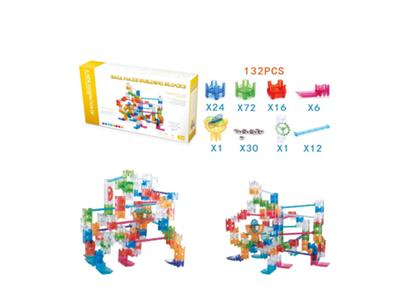 Crystal ball maze block 132pcs