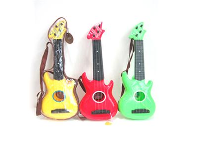 Plastic safety string DIY mini model guitar backpack Zhuang