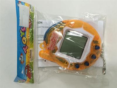 Solid color pet game machine (including two button cells)