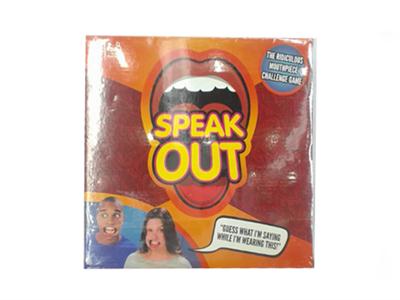 (speak out) English speaking game