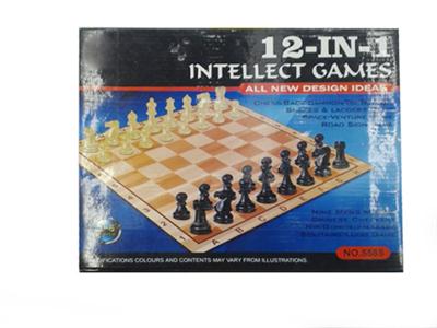 Puzzle game chess (12 in 1)
