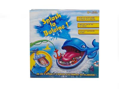 Splashy the whale water dolphin tricky game