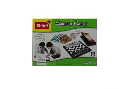 13 in 1 Magnetic game chess
