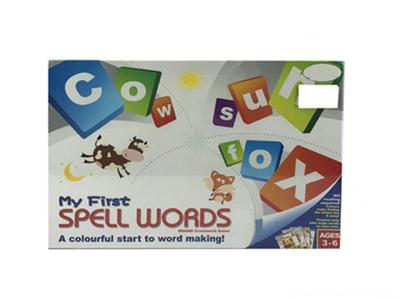 Word maze game blister film packaging