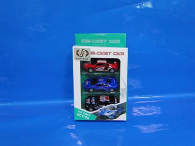 1:50 alloy car Warrior (3 Pack).