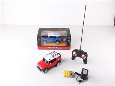 1:24 plastic remote control TOYOTA cool road Ze