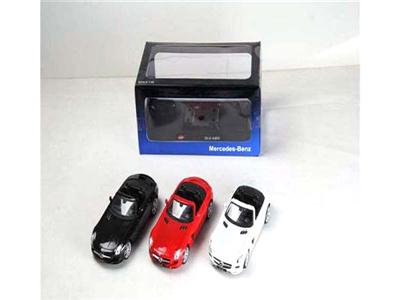 1:24 authorized alloy Benz SLS model car (open version)