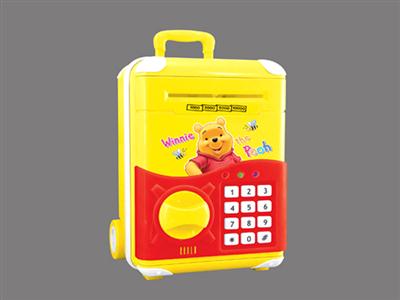 Winnie the Pooh automatic volume of money rod box password saving machine